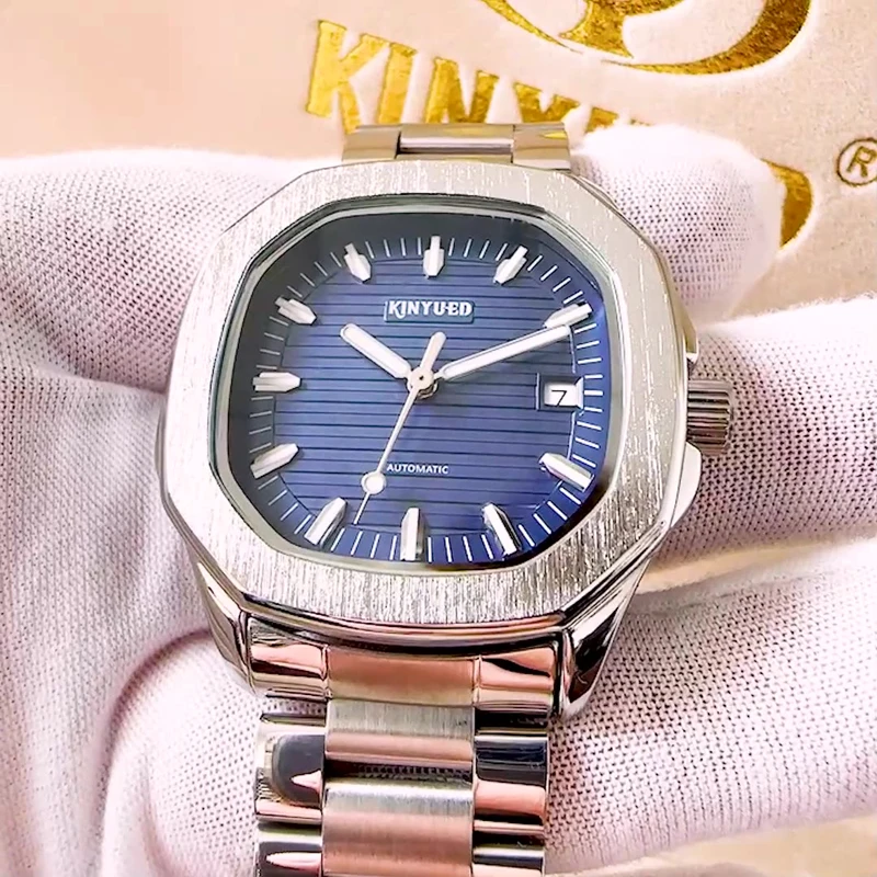 KINYUED Luxury Men Wristwatch Waterproof Luminous Mechanical Watch for Men Stainless Steel Automatic Watches Men's reloj hombre
KINYUED Luxury Men Wristwatch Waterproof Luminous Mechanical Watch for Men Stainless Steel Automatic Watches Men's reloj hombre