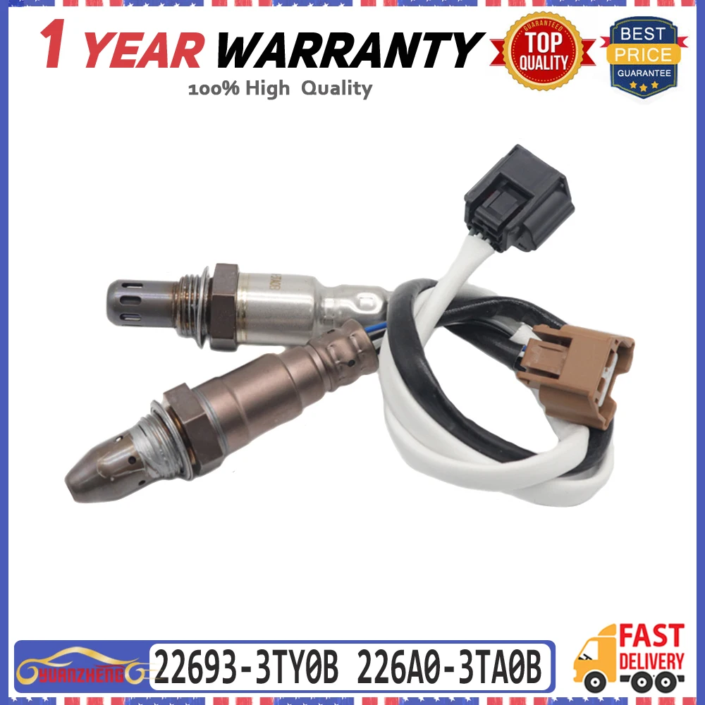 2 шт., датчик кислорода 22693-3TY0B 226A0-3TA0B для Nissan 2016 л, Altima 2015 2017
2 шт., датчик кислорода 22693-3TY0B 226A0-3TA0B для Nissan 2016 л, Altima 2015 2017