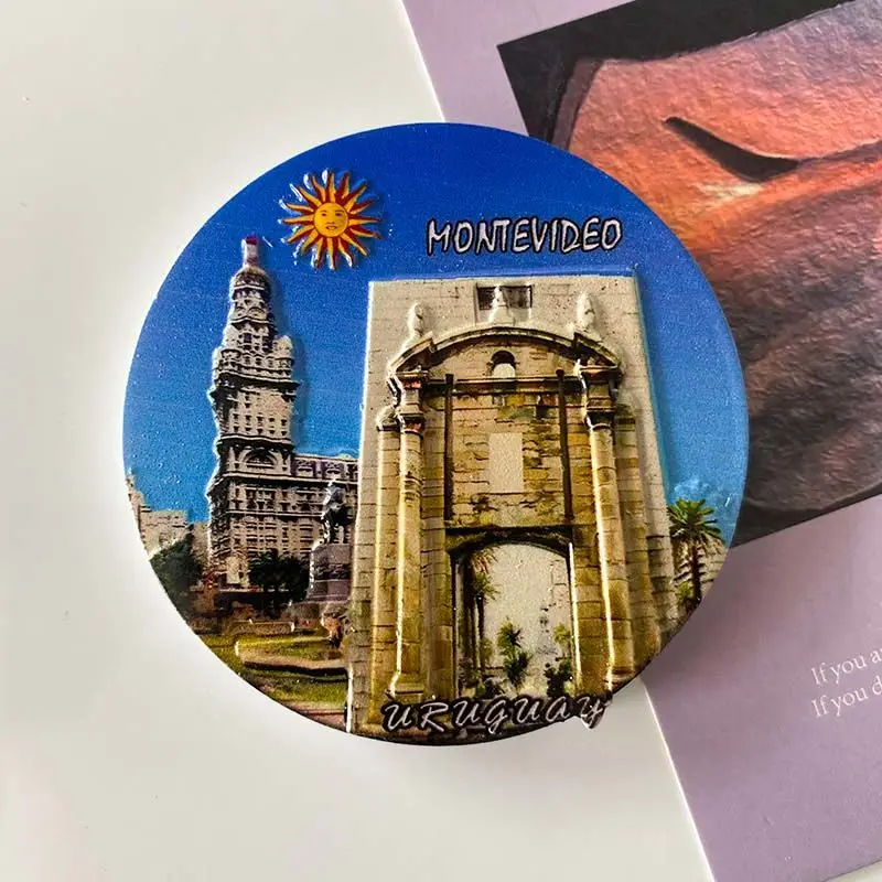 Uruguay Fridge Magnets Hot-Selling Travel Souvenirs Montevideo Port Specialty Gifts Decorations
Uruguay Fridge Magnets Hot-Selling Travel Souvenirs Montevideo Port Specialty Gifts Decorations