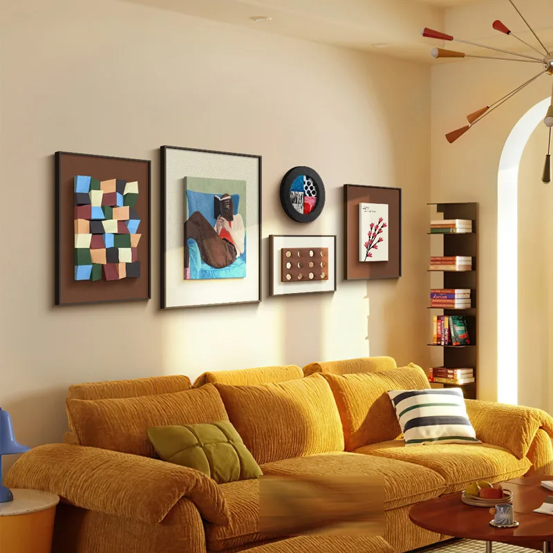 wall decorative painting antique high sense art hanging painting retro three-dimensional wooden block combination mural
wall decorative painting antique high sense art hanging painting retro three-dimensional wooden block combination mural