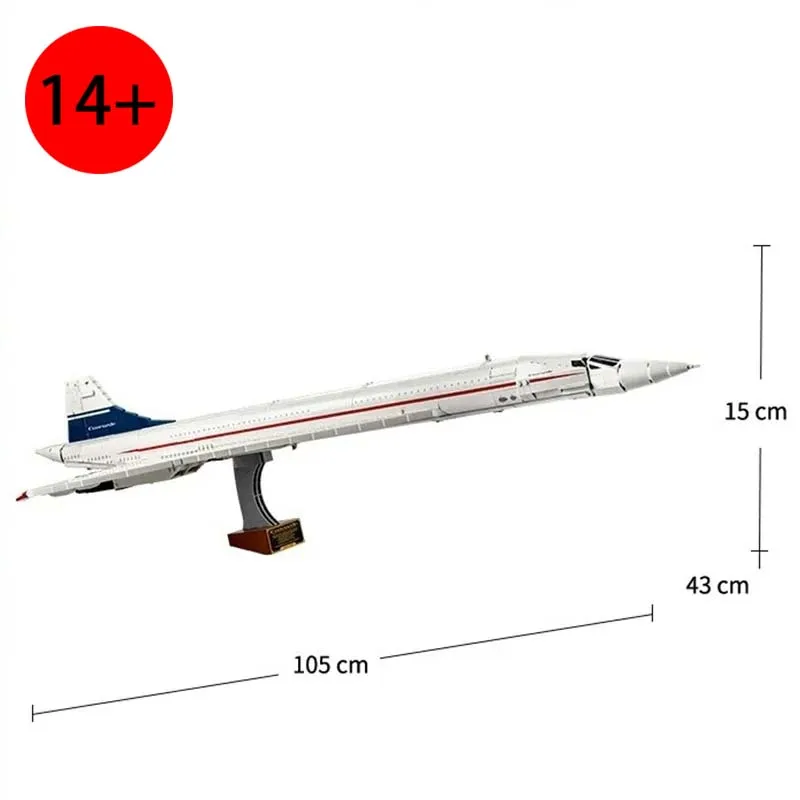 2083PCS Jet Airliner Building Blocks Set DIY Plane Model Educational Construction Toys for Kids Adults Gift
2083PCS Jet Airliner Building Blocks Set DIY Plane Model Educational Construction Toys for Kids Adults Gift