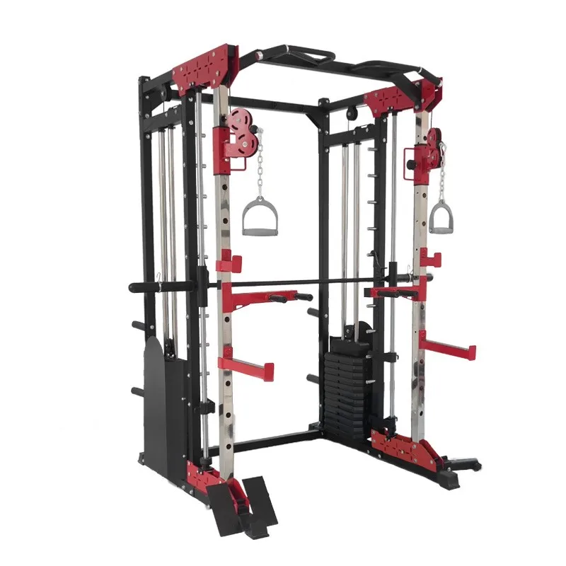Gym Multi Strength Training Power Cage Deep Squat Frame Weightlifting Smith Machine Unisex Fitness Exercises
Gym Multi Strength Training Power Cage Deep Squat Frame Weightlifting Smith Machine Unisex Fitness Exercises