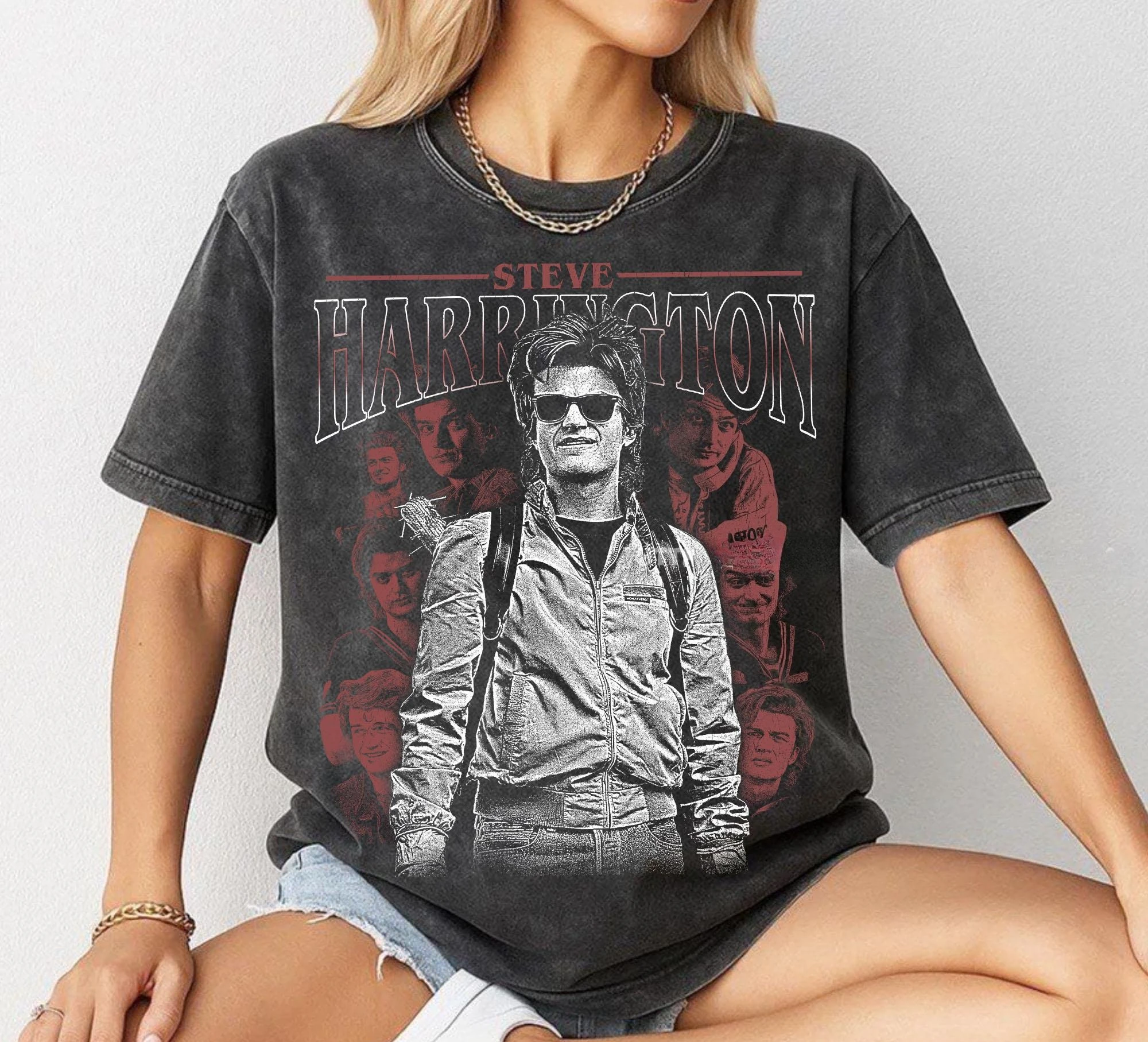 Футболка Steve Harrisngton, летняя мужская и женская свободная и дышащая футболка, топ
Футболка Steve Harrisngton, летняя мужская и женская свободная и дышащая футболка, топ