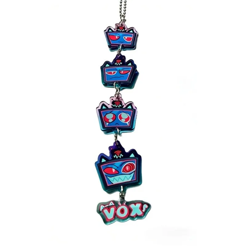 Hazbin Hotel Cute Acrylic Keychain Pendant Game Two-Dimensional Peripheral DIY Doujin Accessories Bag Hanging Ornament for Fans
Hazbin Hotel Cute Acrylic Keychain Pendant Game Two-Dimensional Peripheral DIY Doujin Accessories Bag Hanging Ornament for Fans