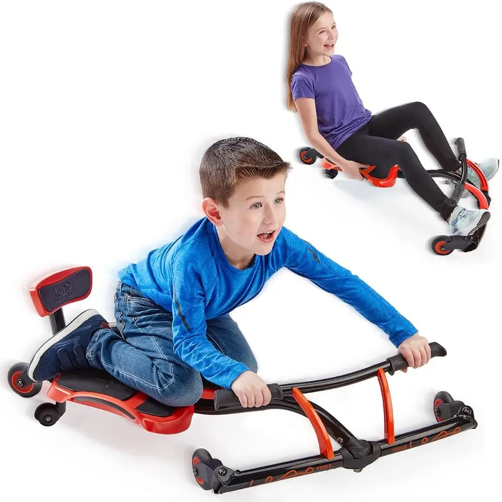 Ride-On Drifting Racer Toy for Kids Ages 4-9, Red
Ride-On Drifting Racer Toy for Kids Ages 4-9, Red