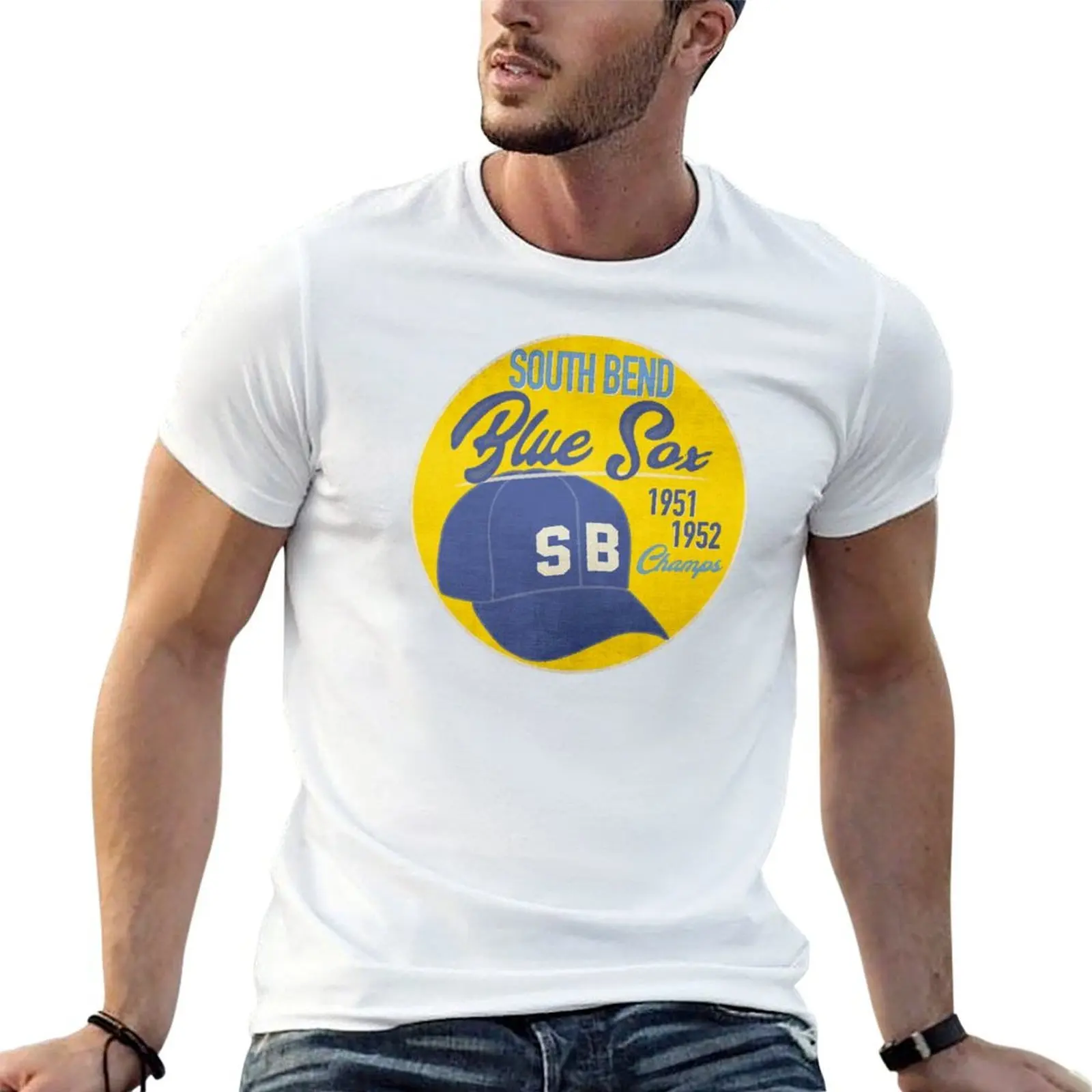 South Bend Blue Sox  AAGPBL Hat T-Shirt t shirts for man pack cotton t shirt personalised T-Shirt 
South Bend Blue Sox  AAGPBL Hat T-Shirt t shirts for man pack cotton t shirt personalised T-Shirt