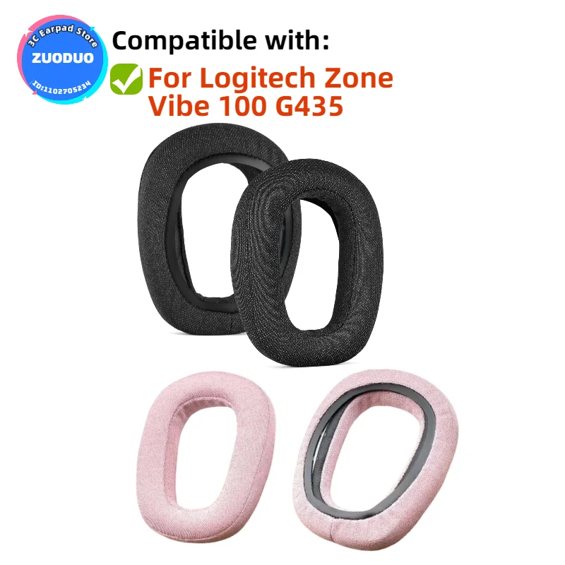 Replacement Leather Earpads Headband Ear Pads For Logitech Zone Vibe 100 G435 Headset
Replacement Leather Earpads Headband Ear Pads For Logitech Zone Vibe 100 G435 Headset