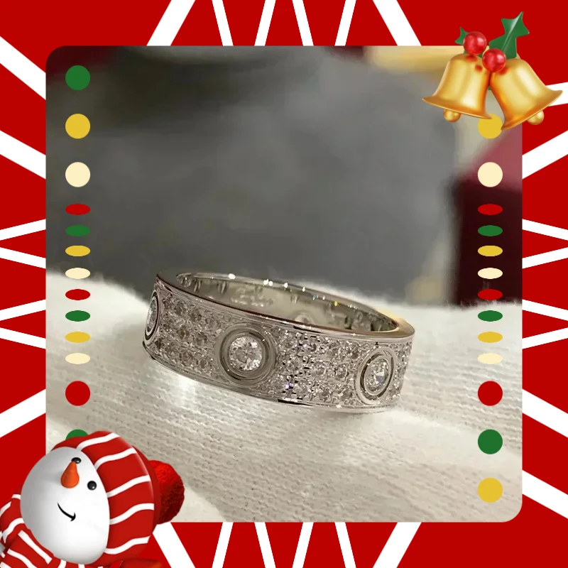 2025 New Hot Sale Classic 925 Sterling Silver Full Diamond Ring Women Fashion Versatile Jewelry Accessories Wedding Luxury Gift
2025 New Hot Sale Classic 925 Sterling Silver Full Diamond Ring Women Fashion Versatile Jewelry Accessories Wedding Luxury Gift