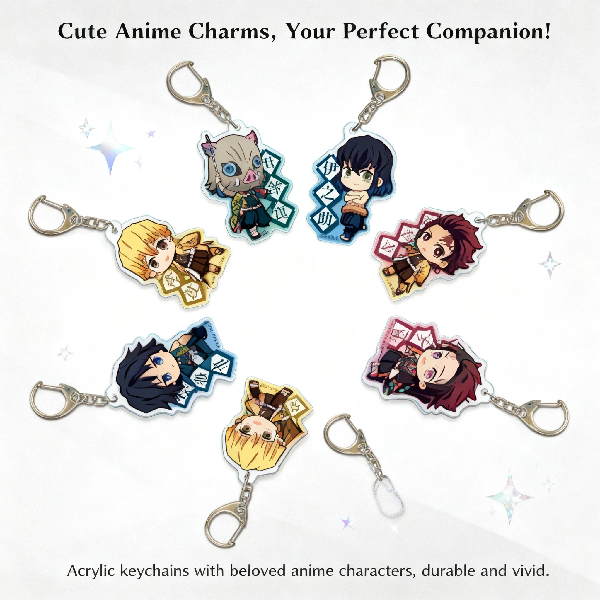 Demon Slayer Kimetsu no Yaiba Keychain Tanjiro Nezuko Zenitsu Inosuke Backpack Pendant Pvc Figure Cute Anime Cartoon Key Chain
Demon Slayer Kimetsu no Yaiba Keychain Tanjiro Nezuko Zenitsu Inosuke Backpack Pendant Pvc Figure Cute Anime Cartoon Key Chain