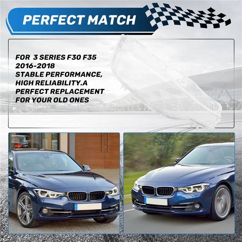 Крышка фары для BMW 3 серии F35 F30, абажур, линза фары для BMW, прозрачная крышка объектива, правая
Крышка фары для BMW 3 серии F35 F30, абажур, линза фары для BMW, прозрачная крышка объектива, правая