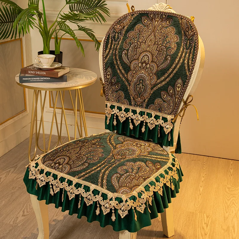 European Sle Dining Chair Pad Slipcover Non-Slip Chair Ba Cover All-Season Universal American Dining Table Home Use
European Sle Dining Chair Pad Slipcover Non-Slip Chair Ba Cover All-Season Universal American Dining Table Home Use