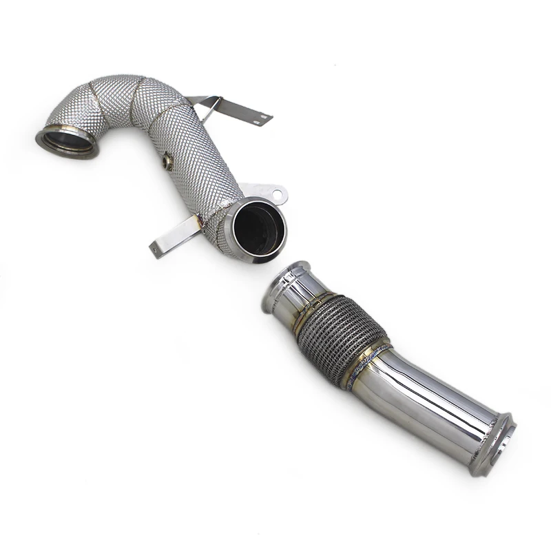 OBM Exhaust Downpipe For Benz A45 A45S AMG W177 2.0T 2020-2022 Stainless Steel Free Flow Exhaust Pipe Performance Exhaust System
OBM Exhaust Downpipe For Benz A45 A45S AMG W177 2.0T 2020-2022 Stainless Steel Free Flow Exhaust Pipe Performance Exhaust System