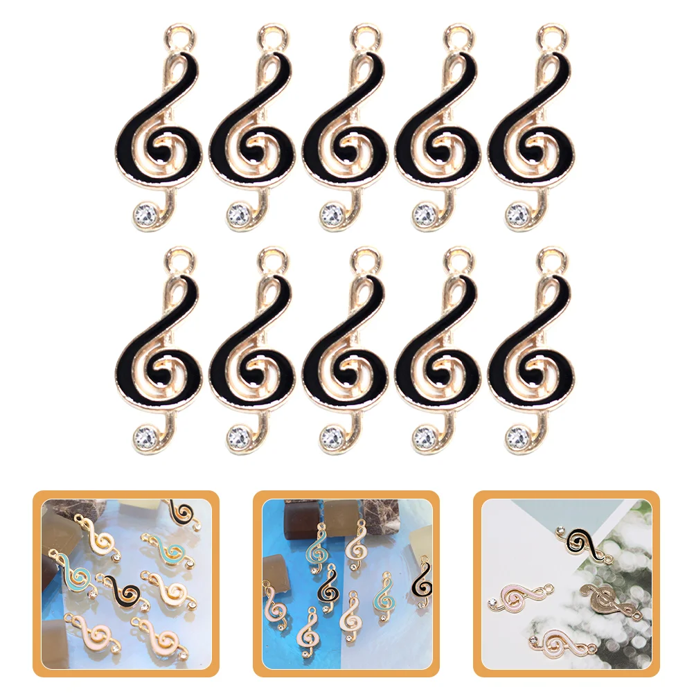 10 Pcs Musical Note Pendant Alloy Charms for Jewelry Making Decorative Metal Music Symbols Craft Supplies Necklace Bracelet
10 Pcs Musical Note Pendant Alloy Charms for Jewelry Making Decorative Metal Music Symbols Craft Supplies Necklace Bracelet
