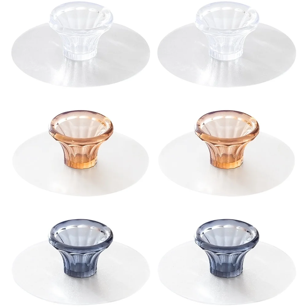 6Pcs No Punching Adhesive Cabinet Knobs DIY Dresser Pulls PVC Door Handles Durable Elegant for Home Wardrobe Furniture
6Pcs No Punching Adhesive Cabinet Knobs DIY Dresser Pulls PVC Door Handles Durable Elegant for Home Wardrobe Furniture