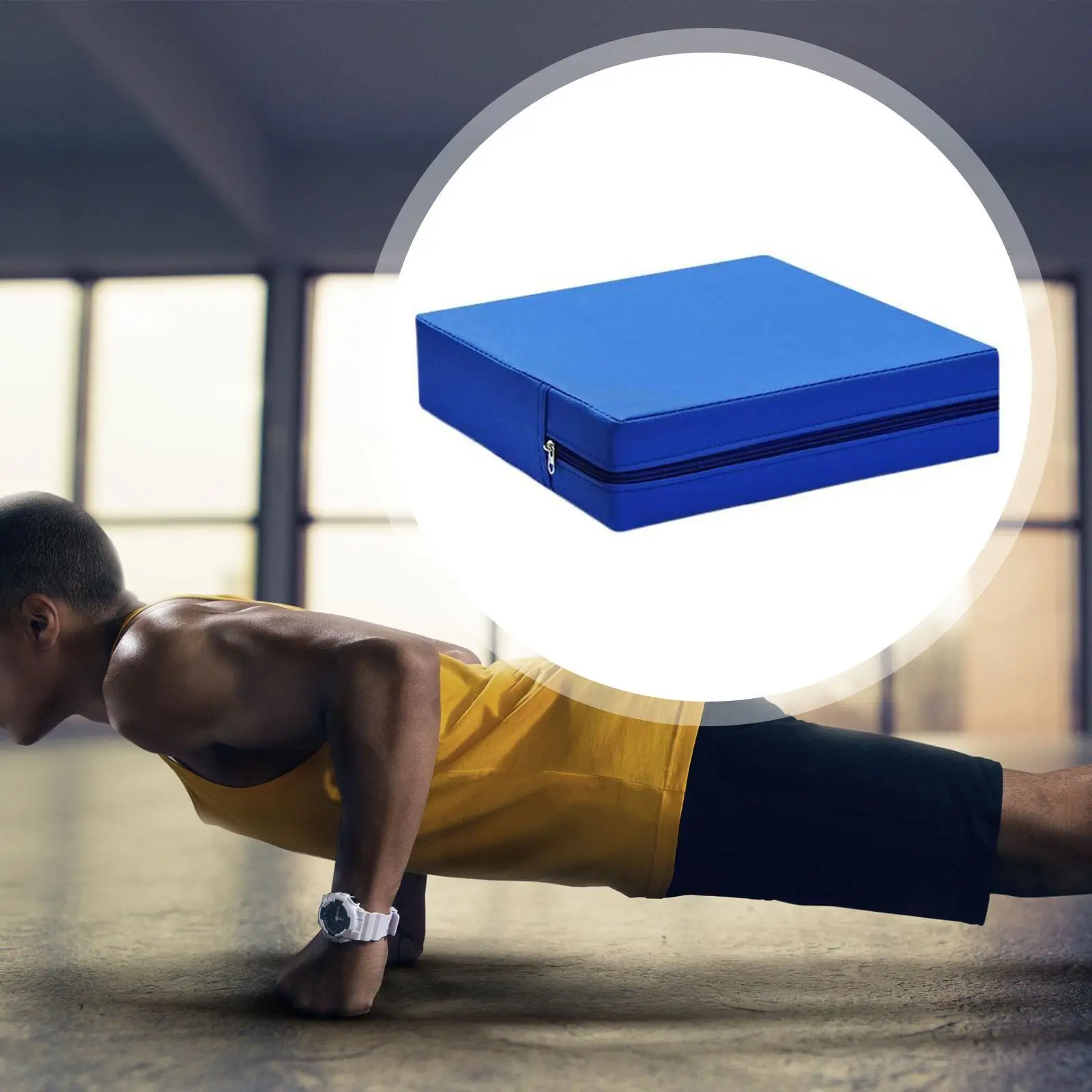 Противоскользящий портативный тренировочный коврик Balance Pad для растягивания взрослых, медитации
Противоскользящий портативный тренировочный коврик Balance Pad для растягивания взрослых, медитации