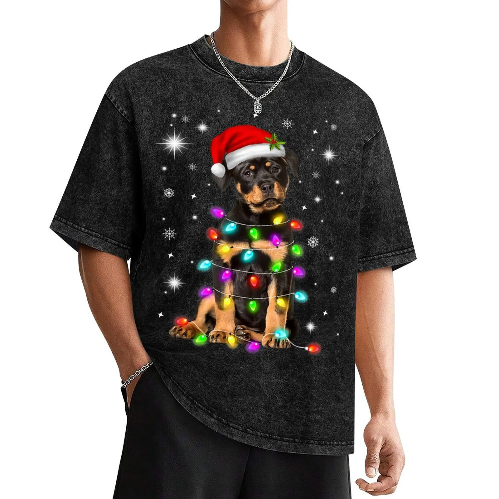 Christmas With Rottweiler Dog T-Shirt graphic t shirts plus size tops Funny t-shirt clothes funny t shirts men
Christmas With Rottweiler Dog T-Shirt graphic t shirts plus size tops Funny t-shirt clothes funny t shirts men