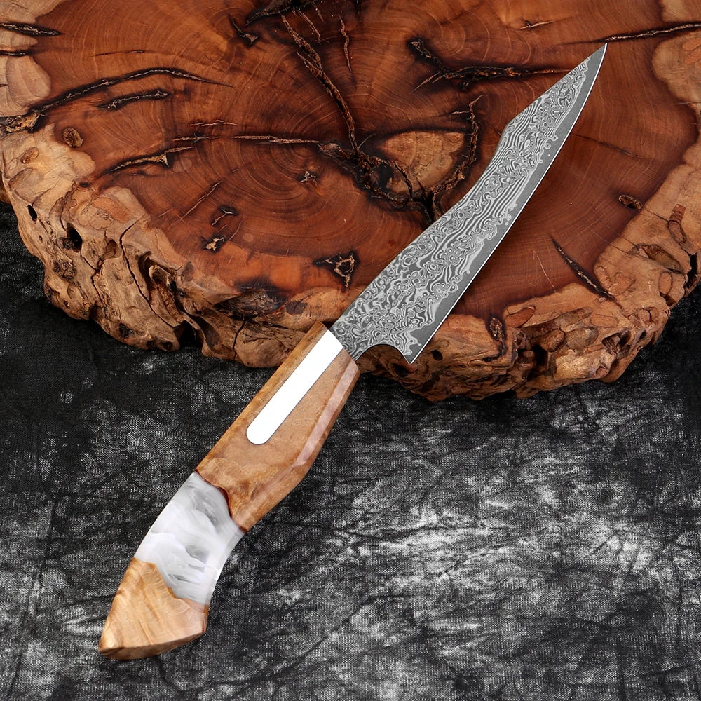 67-Layer Forged Damascus Steel 5-Inch Utility Knife High-Carbon Stainless Steel Steak Knife Ergonomic Handle tchen Cooking Tools
67-Layer Forged Damascus Steel 5-Inch Utility Knife High-Carbon Stainless Steel Steak Knife Ergonomic Handle tchen Cooking Tools