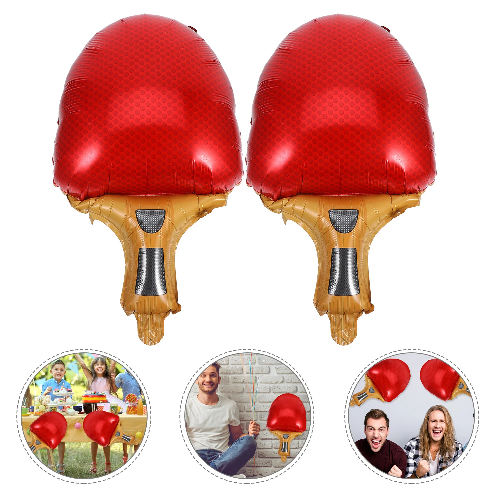 4 pcs Table Tennis Paddle Balloons Red Black Gold Foil Racket Decor For Birthday Party Sports Events Outdoor Activities Tennis
4 pcs Table Tennis Paddle Balloons Red Black Gold Foil Racket Decor For Birthday Party Sports Events Outdoor Activities Tennis