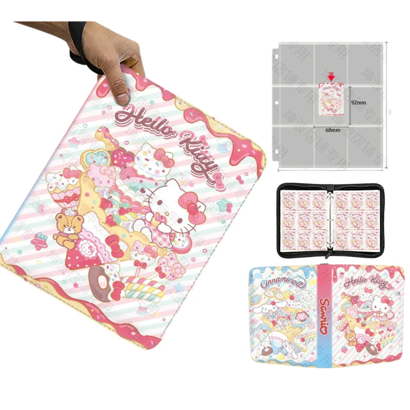 Коллекционный альбом для карточек Hello Kitty 2026: аниме-бумажник на молнии, модный держатель для карт, роскошный подарок на день рождения
Коллекционный альбом для карточек Hello Kitty 2026: аниме-бумажник на молнии, модный держатель для карт, роскошный подарок на день рождения