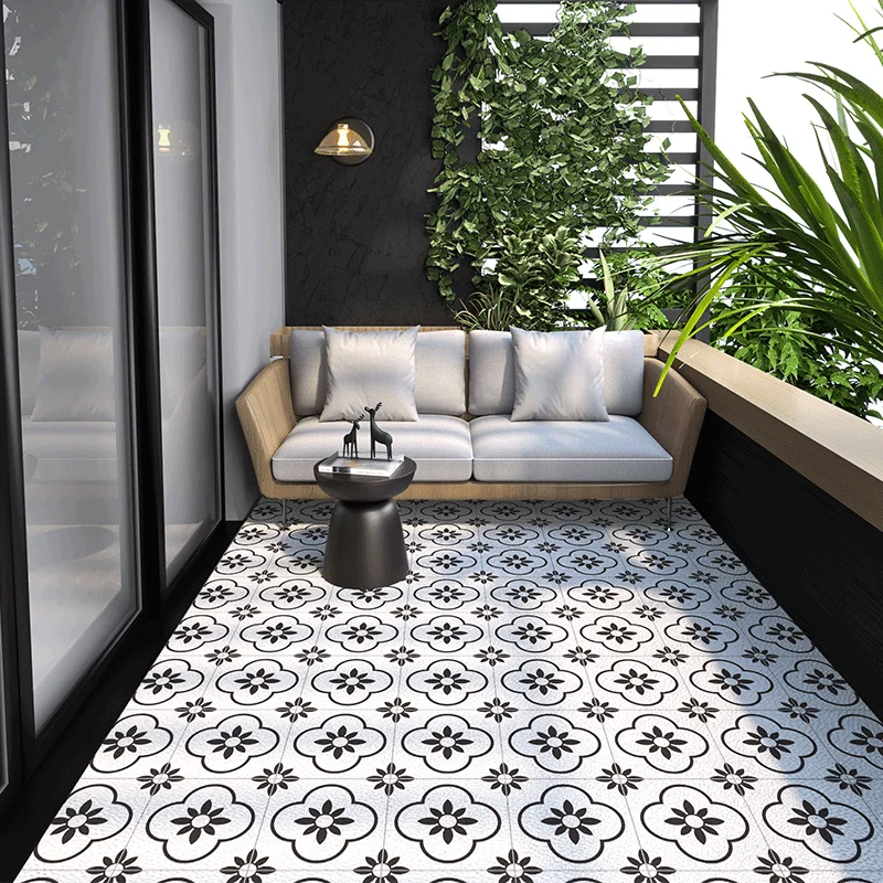 Balcony Waterproof Floor Mat Large Pvc Leather Anti-slip Carpet Black White Home Decoration Rug for Kitchen Oil-proof Foot Mats
Balcony Waterproof Floor Mat Large Pvc Leather Anti-slip Carpet Black White Home Decoration Rug for Kitchen Oil-proof Foot Mats