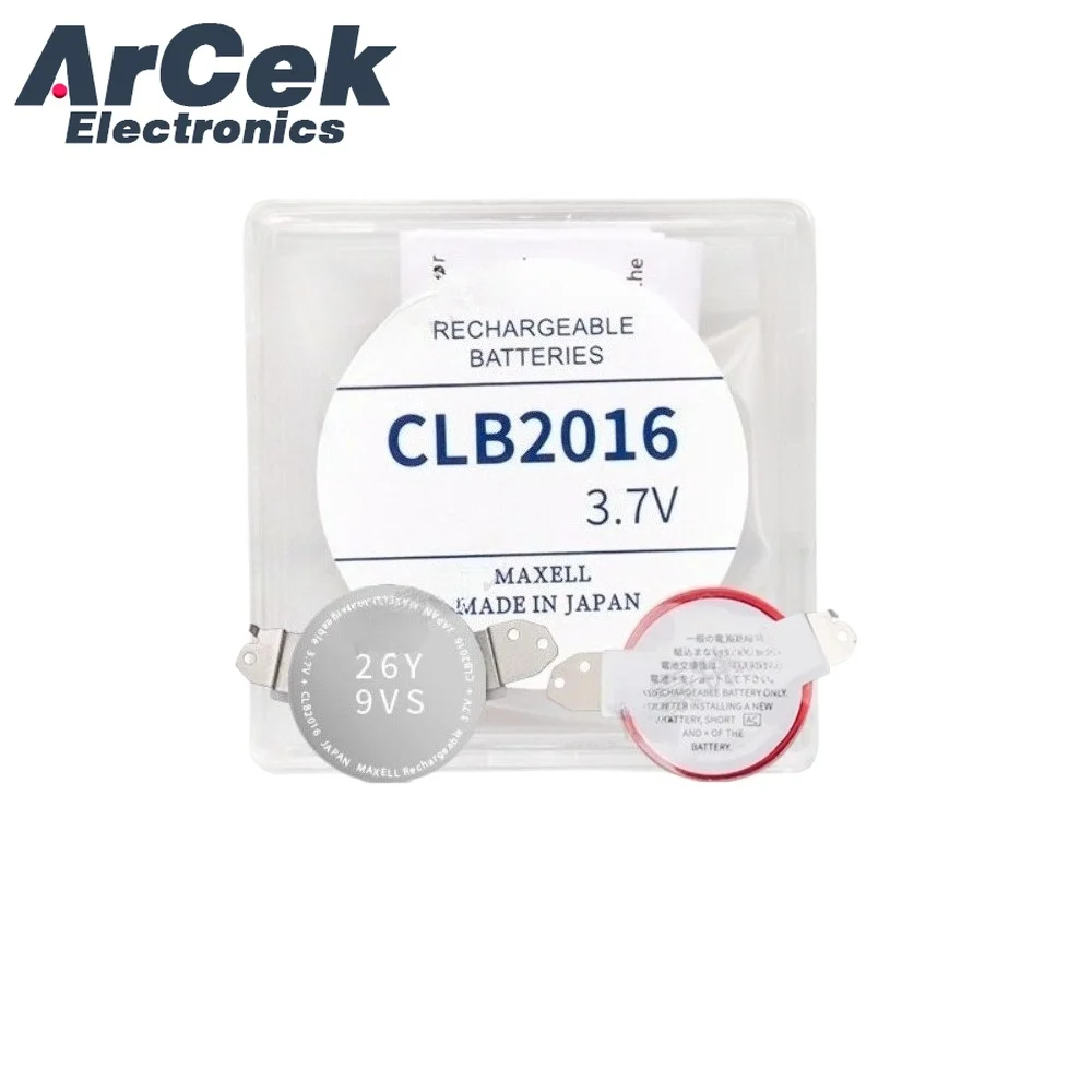 1PCS CLB2016 Rechargeable Photokinetic Energy Battery for SEIKO/SII Watch Electronic Parts
1PCS CLB2016 Rechargeable Photokinetic Energy Battery for SEIKO/SII Watch Electronic Parts