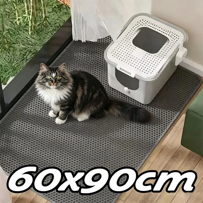 Waterproof Cat Litter Trapping Mat Double Layer Anti Slip Foldable Pet Mat Easy Clean Floor Mat for Cat Kitten
Waterproof Cat Litter Trapping Mat Double Layer Anti Slip Foldable Pet Mat Easy Clean Floor Mat for Cat Kitten