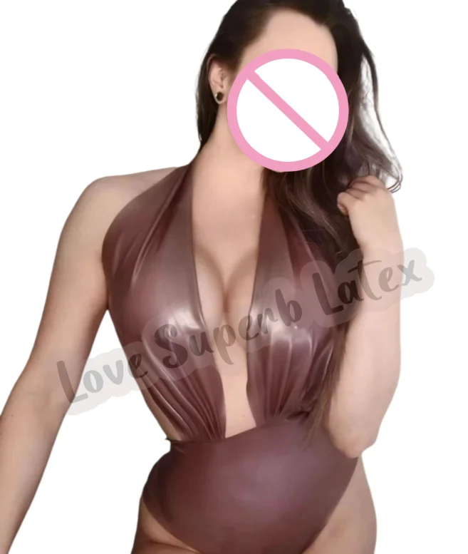 Latex Bodysuit Halter Style Latex Catsuit Halloween Club Party Wear
Latex Bodysuit Halter Style Latex Catsuit Halloween Club Party Wear