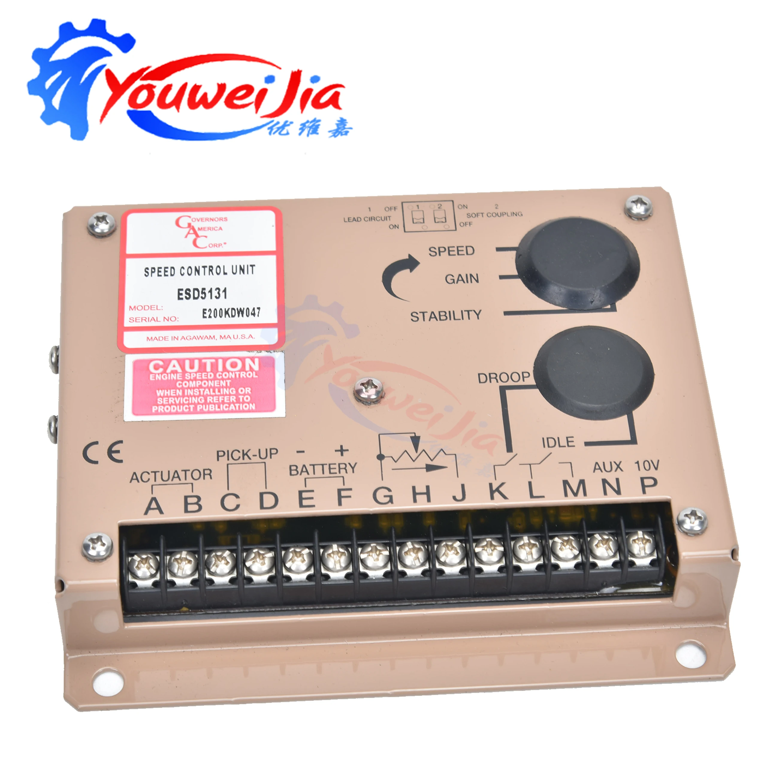 Cummins Original ESD5131 Diesel Generator Engine Electronic Speed Control Board for Speed Controller
Cummins Original ESD5131 Diesel Generator Engine Electronic Speed Control Board for Speed Controller