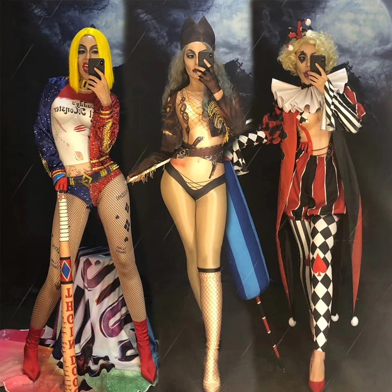 Nightclub Halloween Costumes Party Stage Performance Dance Costume For Men And Women Bodysuit Festival Clothing Outfit
Nightclub Halloween Costumes Party Stage Performance Dance Costume For Men And Women Bodysuit Festival Clothing Outfit