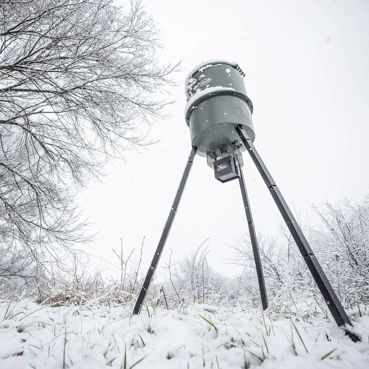 Quick-Set Pro 270lb Game Feeder with Digital Timer Durable Varmint-Proof Tripod
Quick-Set Pro 270lb Game Feeder with Digital Timer Durable Varmint-Proof Tripod