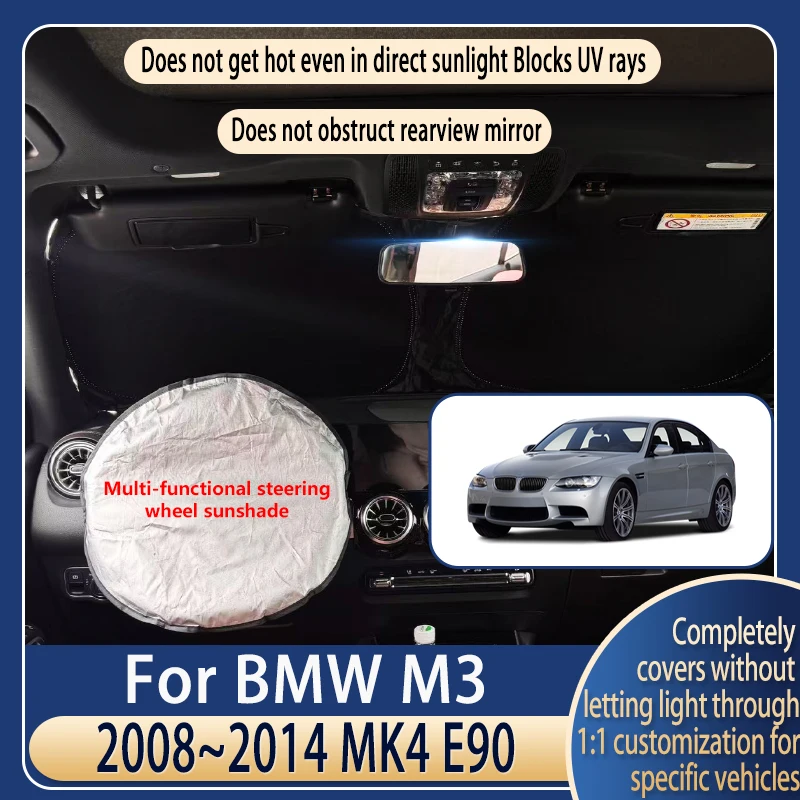 Steering wheel Car Sun Visor For BMW M3 2008~2014 13 MK4 Summer Cooling Auto Accessories Front Windshield Sunshade Heat Insulati
Steering wheel Car Sun Visor For BMW M3 2008~2014 13 MK4 Summer Cooling Auto Accessories Front Windshield Sunshade Heat Insulati