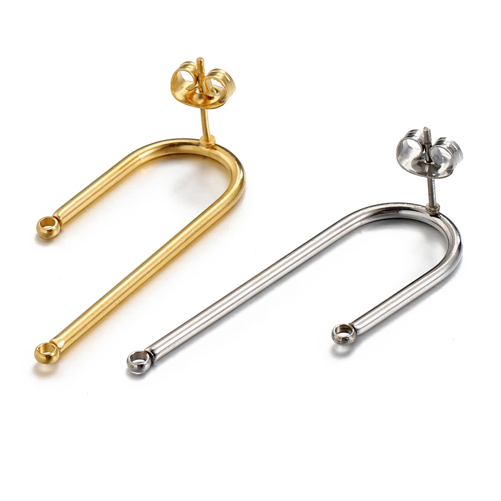 No Fade 10pcs Stainless Steel Ear Studs Earring Post Base Pins with Ear Backs Earplug for Earrings DIY Jewelry Making Components
No Fade 10pcs Stainless Steel Ear Studs Earring Post Base Pins with Ear Backs Earplug for Earrings DIY Jewelry Making Components