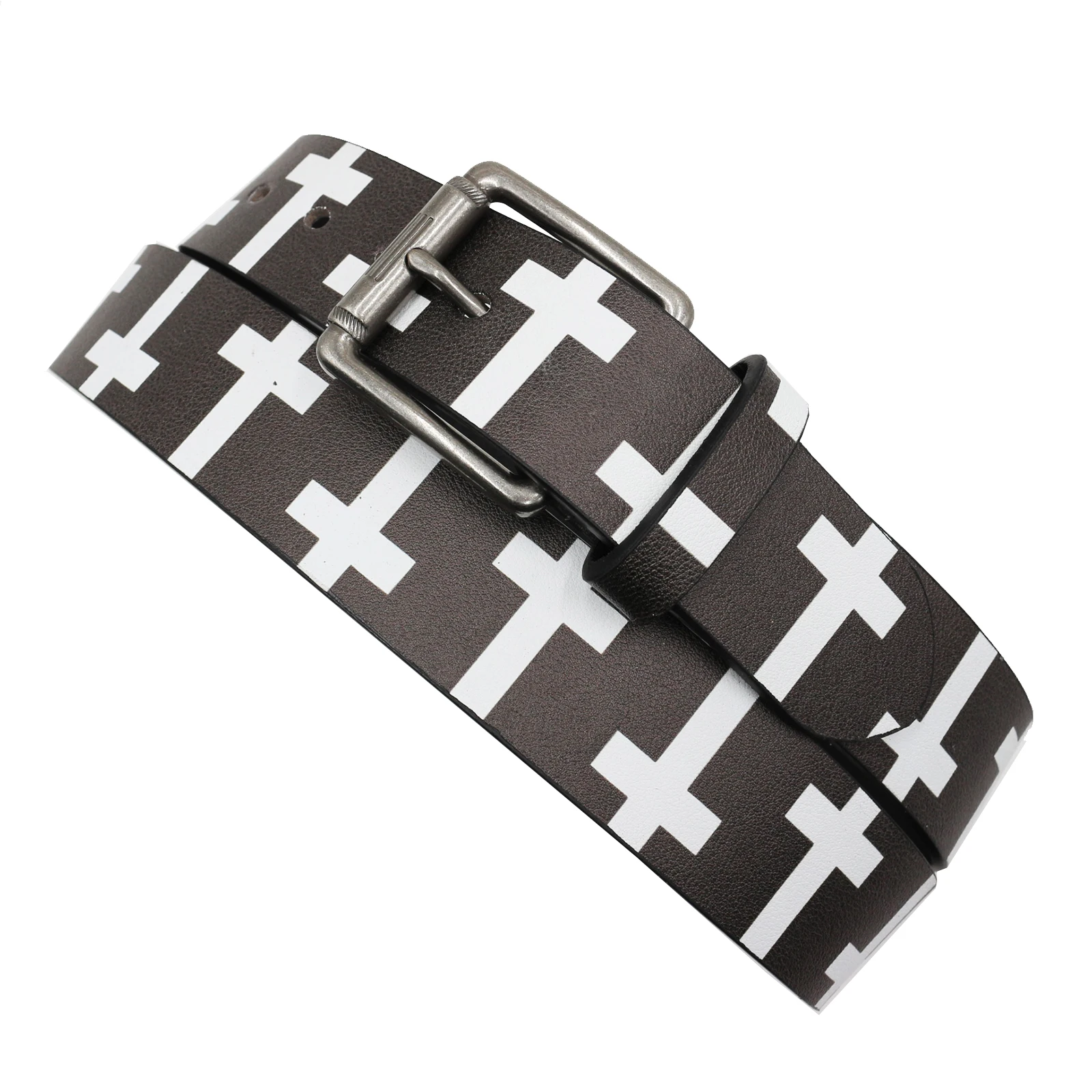Western Retro Classic, Versatile Cross Print pattern Print Belt Waist Belt Strap For Women Jeans Clothing Decoration
Western Retro Classic, Versatile Cross Print pattern Print Belt Waist Belt Strap For Women Jeans Clothing Decoration