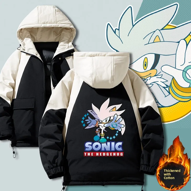 Cartoon Thiened Cotton Hooded Jaet Men's Autumn Winter Warm Casual Outerwear Polyester Fiber Coat
Cartoon Thiened Cotton Hooded Jaet Men's Autumn Winter Warm Casual Outerwear Polyester Fiber Coat