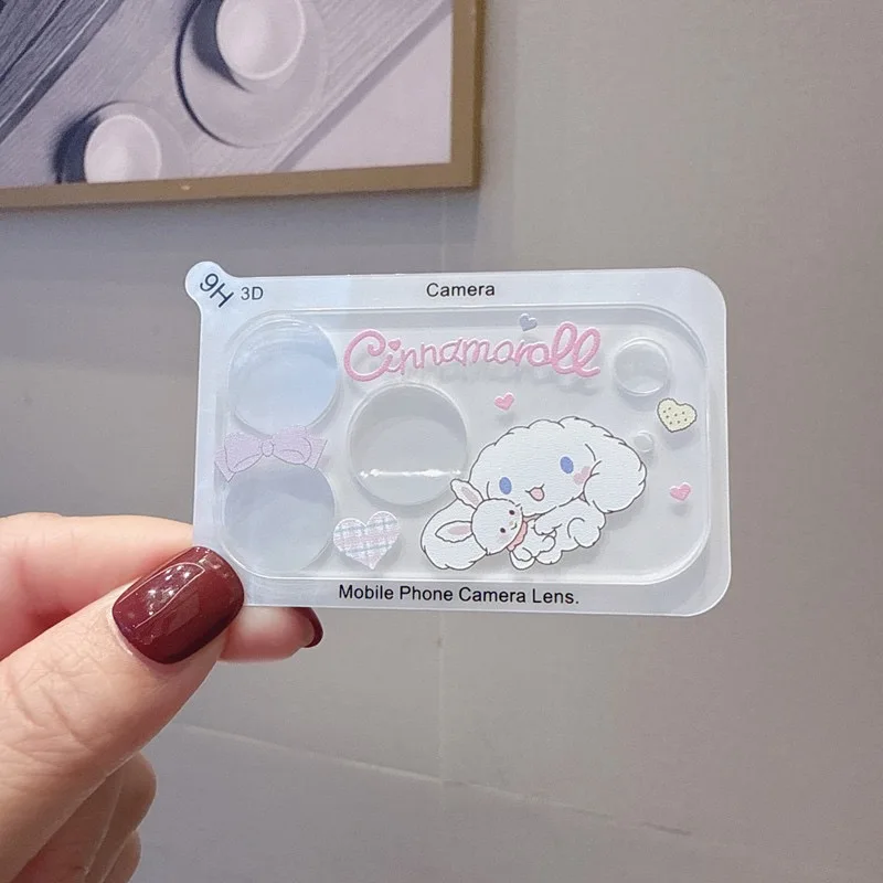 Sanrio Hello Kitty Cartoon Camera Lens Protector 9H HD Anti-Scratch Tempered Glass for iPhone 16 15 14 13 12 11 ProMax Mini Plus Sanrio Hello Kitty Cartoon Camera Lens Protector 9H HD Anti-Scratch Tempered Glass for iPhone 16 15 14 13 12 11 ProMax Mini Plus