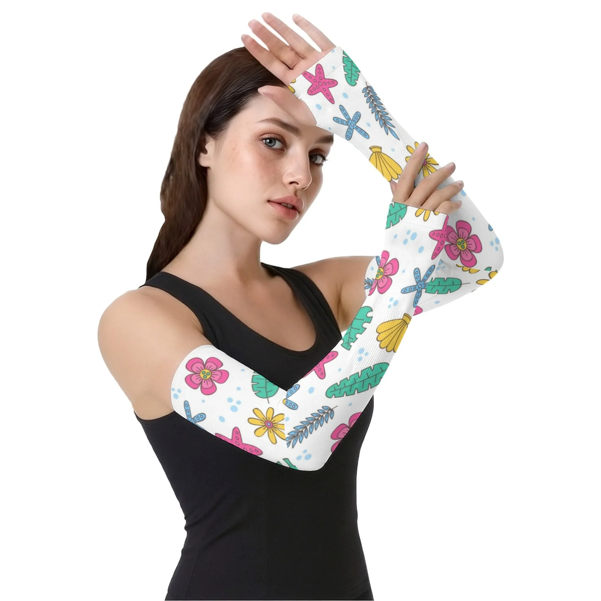 Trend Floral Print Arm Sleeves Breathable Non-slip Suitable for Outdoor Daily Activities Fishing Gardening Sunscreen Ice Sleeves
Trend Floral Print Arm Sleeves Breathable Non-slip Suitable for Outdoor Daily Activities Fishing Gardening Sunscreen Ice Sleeves
