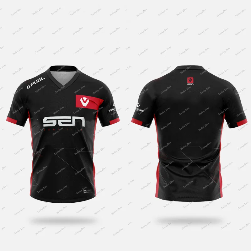 Мужская летняя спортивная быстросохнущая футболка с 3D принтом Sentinels 2024 Esports Team
Мужская летняя спортивная быстросохнущая футболка с 3D принтом Sentinels 2024 Esports Team