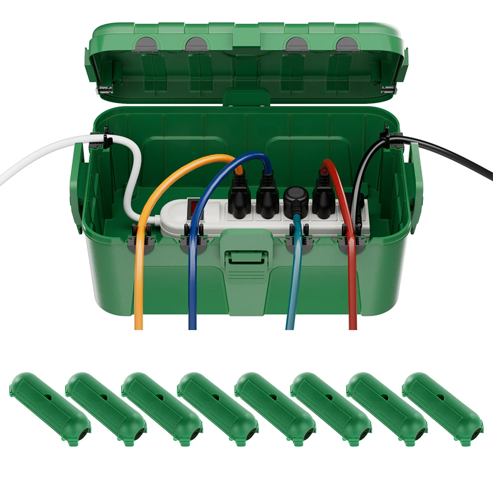 IP54 Outside Waterproof Electric Boxes Waterproof Extension Cord Covers For Electrical Outdoor Plugs Holiday Decoration Lights
IP54 Outside Waterproof Electric Boxes Waterproof Extension Cord Covers For Electrical Outdoor Plugs Holiday Decoration Lights