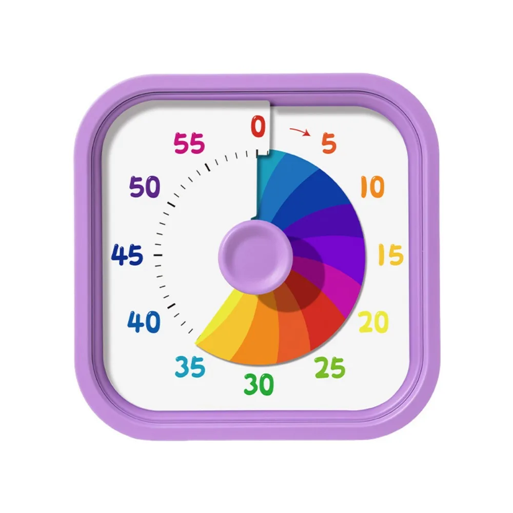 Multifunctional 60 Minutes Visual Timer Visualization Square Countdown Timer Self-discipline Silent Kitchen Cooking Timer Indoor
Multifunctional 60 Minutes Visual Timer Visualization Square Countdown Timer Self-discipline Silent Kitchen Cooking Timer Indoor