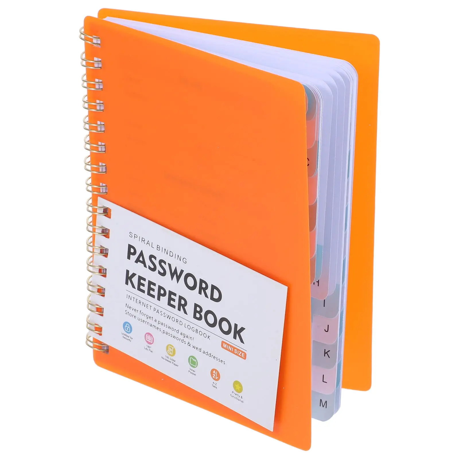 Password Book Practical Hardcover Notebook Internet Recording Notebooks Pp Organizer
Password Book Practical Hardcover Notebook Internet Recording Notebooks Pp Organizer