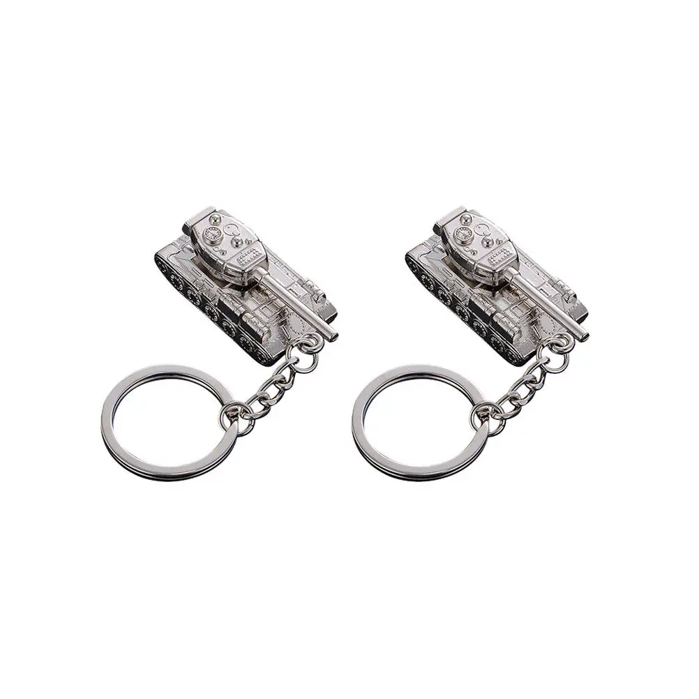 2 Pcs Tank Model Design Keychain Cool Keyrings Alloy Beach Car Decoration Chains for Kids
2 Pcs Tank Model Design Keychain Cool Keyrings Alloy Beach Car Decoration Chains for Kids