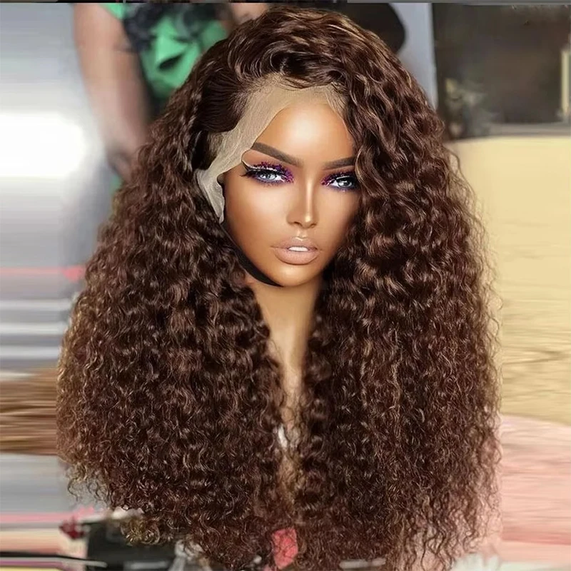 Curly Wigs Brown Human Hair Wig 13x6 Hd Lace Frontal Human Hair Wigs 250 High Density Transparent Lace Front Wig Colored Wigs
Curly Wigs Brown Human Hair Wig 13x6 Hd Lace Frontal Human Hair Wigs 250 High Density Transparent Lace Front Wig Colored Wigs