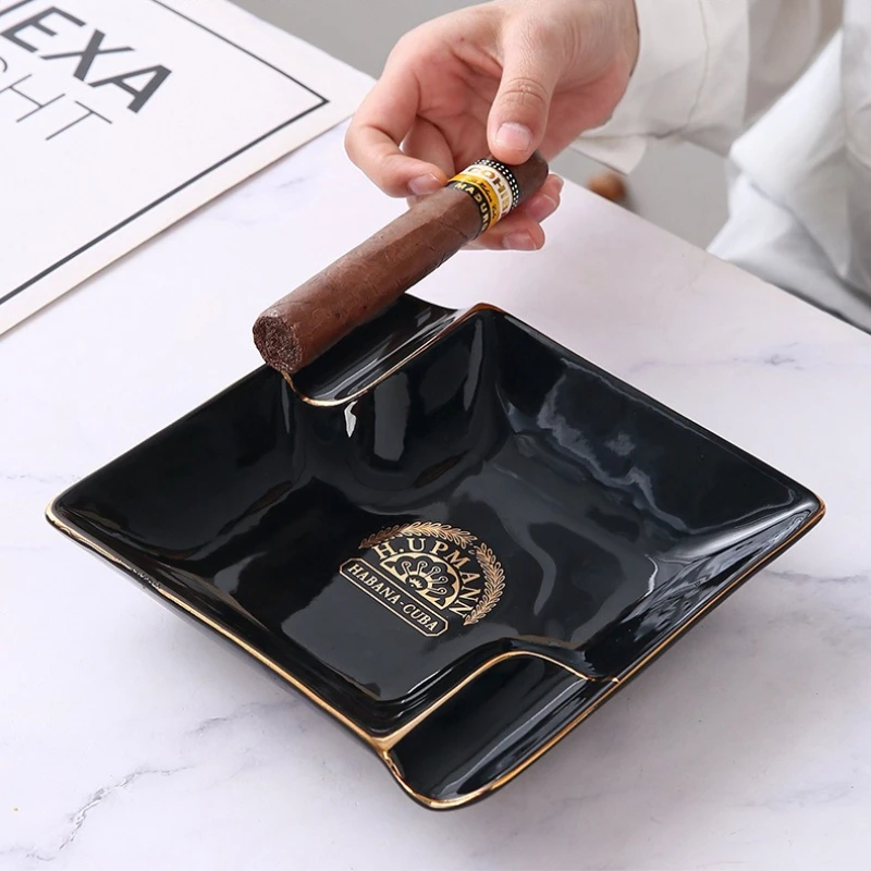 Пепельница для сигар, керамическая раковина для сигар большого диаметра, гостиная, офис, специальные аксессуары для сигар
Пепельница для сигар, керамическая раковина для сигар большого диаметра, гостиная, офис, специальные аксессуары для сигар