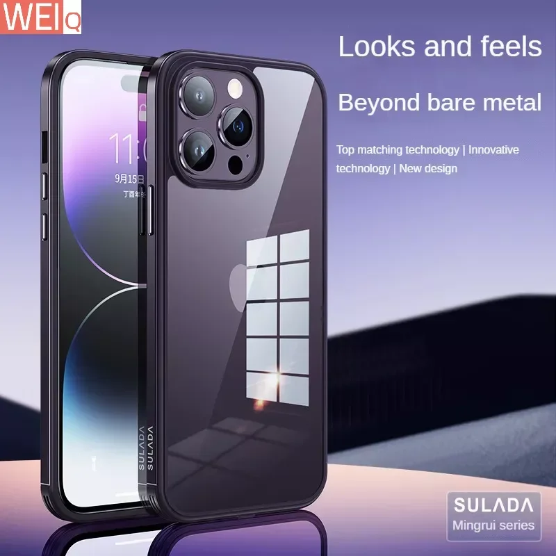 Прозрачный чехол из нано-стекла для iPhone 15 Pro Max, металлический корпус для IPhone 14 Pro Max 13 Pro Max
Прозрачный чехол из нано-стекла для iPhone 15 Pro Max, металлический корпус для IPhone 14 Pro Max 13 Pro Max