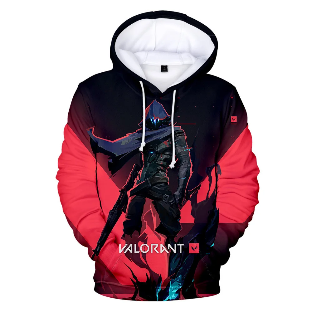 Fashion Design 3D Print Game Valorant New Hooded Sweatshirt Men/women Casual Autumn Hoodies High Quality Pullover
Fashion Design 3D Print Game Valorant New Hooded Sweatshirt Men/women Casual Autumn Hoodies High Quality Pullover