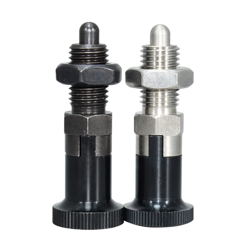 Carbon Steel Index Plunger Pin Self-Locking Type Sub-Plating Knob Plunger M6, M10, M12, M16 free shipping in stock
Carbon Steel Index Plunger Pin Self-Locking Type Sub-Plating Knob Plunger M6, M10, M12, M16 free shipping in stock