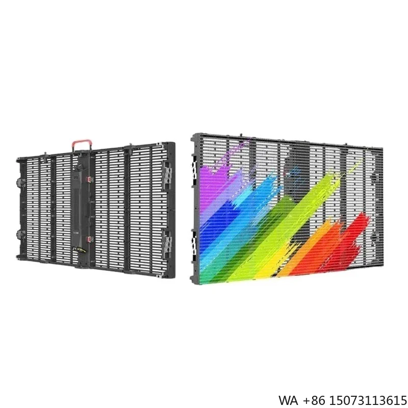 Полноцветный светодиодный дисплей - Открытый автобус Торговый центр Реклама Крытая прозрачная стеклянная панель
Полноцветный светодиодный дисплей - Открытый автобус Торговый центр Реклама Крытая прозрачная стеклянная панель