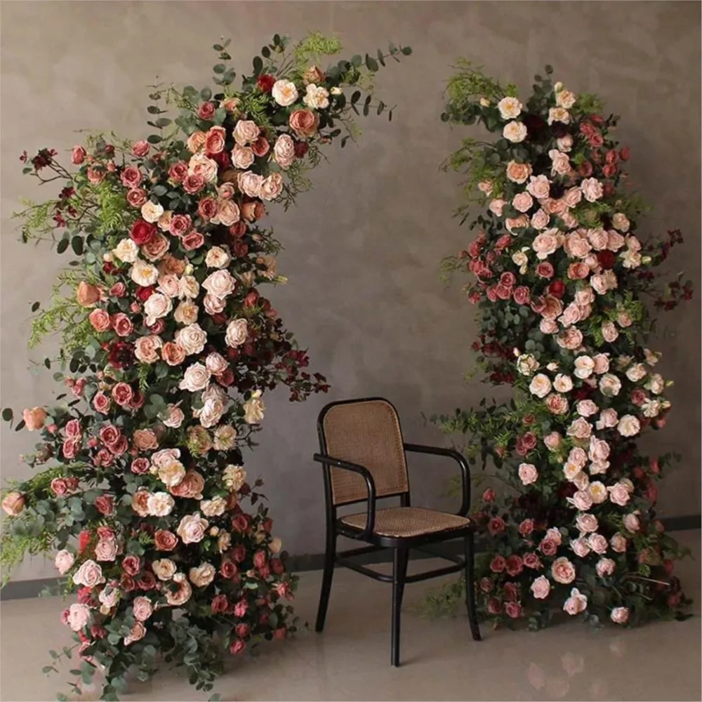 Uflower Luxury Horn Arch Flower Wedding Decoration Arrangement Backdrop Artificial Rose Flower Row Event Party Decor Floral
Uflower Luxury Horn Arch Flower Wedding Decoration Arrangement Backdrop Artificial Rose Flower Row Event Party Decor Floral