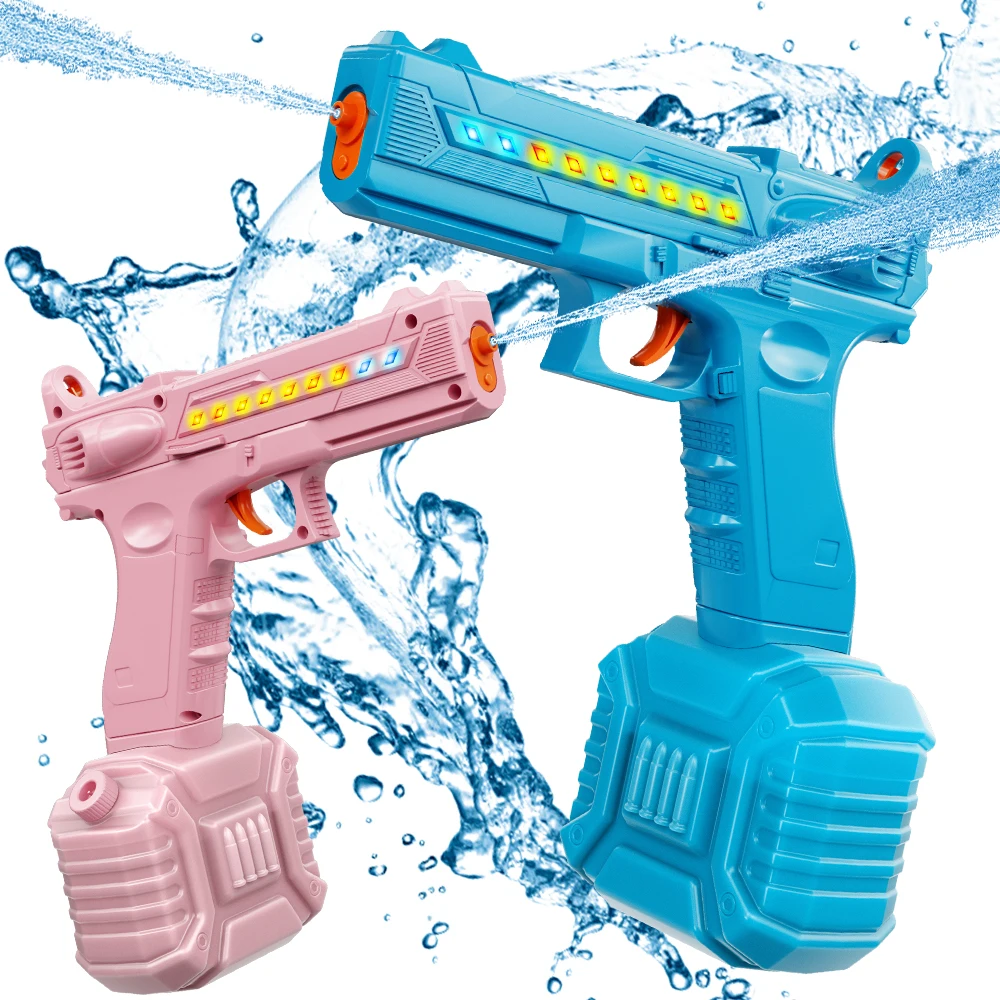 Electric Water Gun, Rechargeable 500mAh Battery, 6M Range, 500ml Tank, Blue Pink Green, Outdoor Pool Summer Toy
Electric Water Gun, Rechargeable 500mAh Battery, 6M Range, 500ml Tank, Blue Pink Green, Outdoor Pool Summer Toy