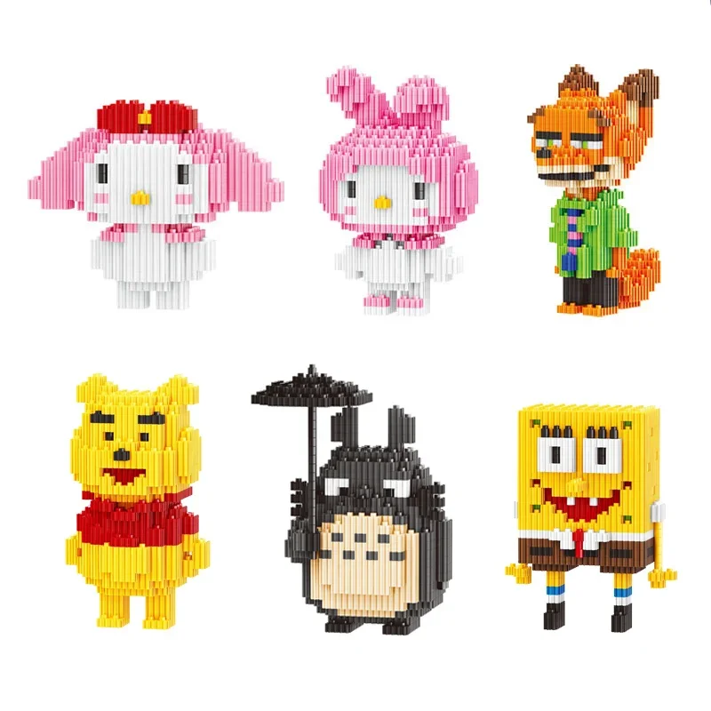 Linkgo Diamond Building Blocks Sanrio SpongeBob Melody Cinnamoroll Mike Winnie The Pooh Мини-кирпичная фигурка игрушка на Рождество
Linkgo Diamond Building Blocks Sanrio SpongeBob Melody Cinnamoroll Mike Winnie The Pooh Мини-кирпичная фигурка игрушка на Рождество
